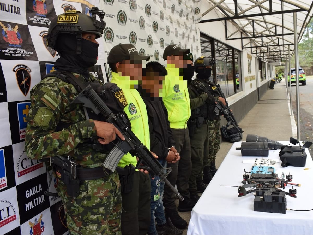 Ejército capturó al presunto responsable de atentados con drones contra el Cantón Militar de Popayán
