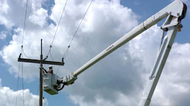 Afinia avanza en la optimización de la infraestructura en esta parte del departamento