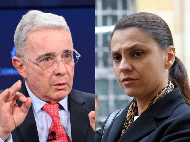 Álvaro Uribe (Riccardo Savi / Getty Images) y Zulema Jattin (Colprensa / Archivo)