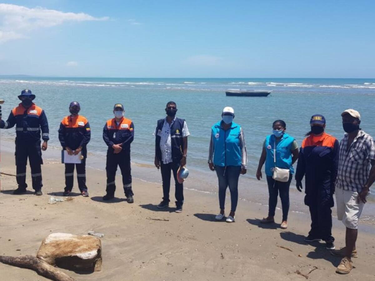 Inspeccionan playas con vocación turística en Cartagena