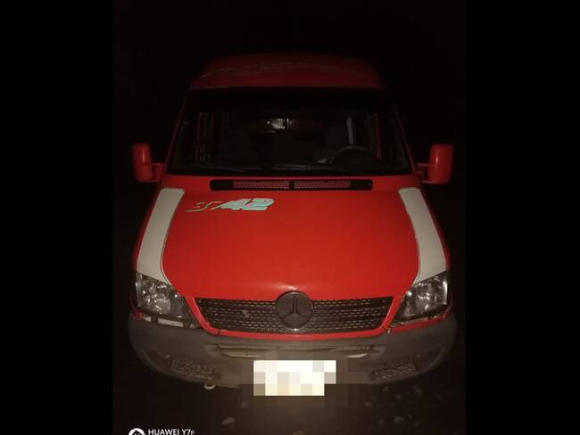 Recuperan aerovan retenida por GAO-r en el Meta