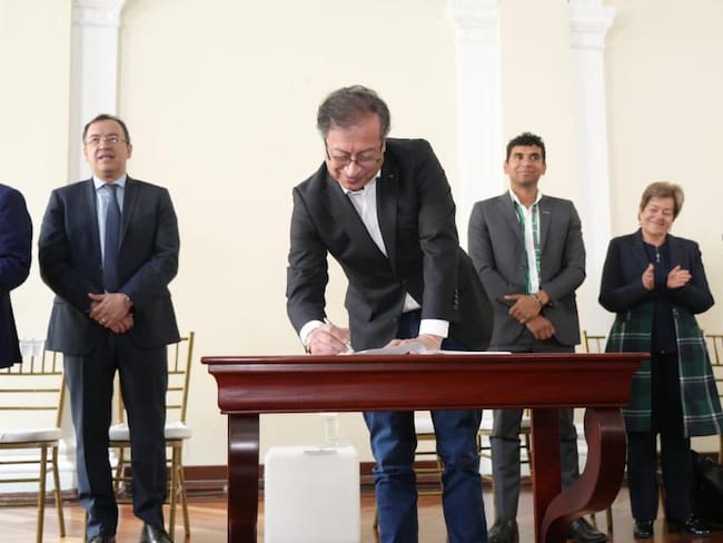 Presidente Gustavo Petro en la Radicación de la Reforma Pensional