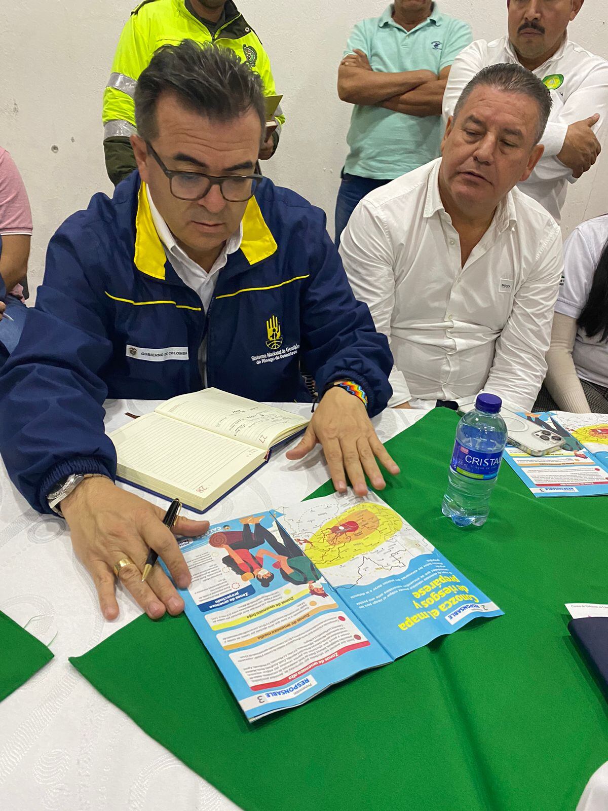 Revisión del plan de acción del Volcán Nevado del Ruiz.