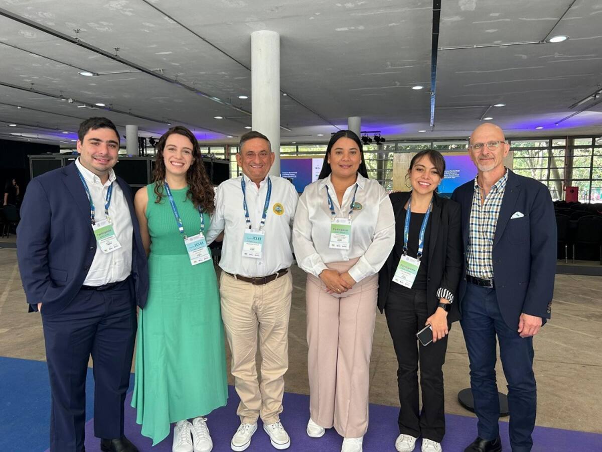 Cartagena recibe reconocimiento en el Congreso Mundial de ICLEI en São Paulo