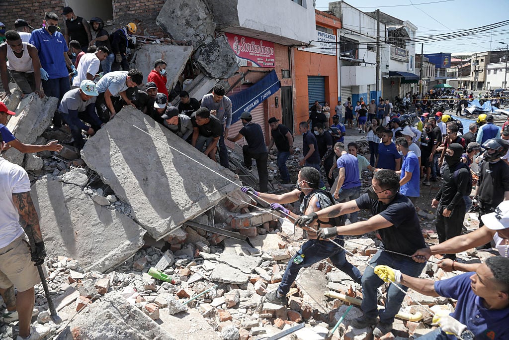 Terremoto Colombia. (Photo by Samir Rojas/Getty Images)