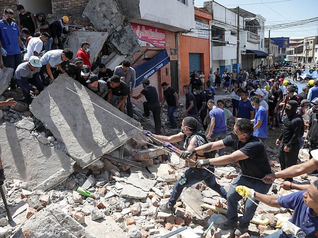 Terremoto Colombia. (Photo by Samir Rojas/Getty Images)