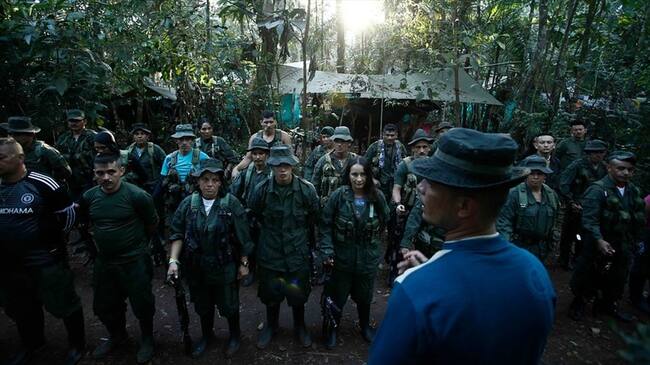 Décima Conferencia Nacional Guerrillera de las Farc. Foto: Colprensa - Juan Páez