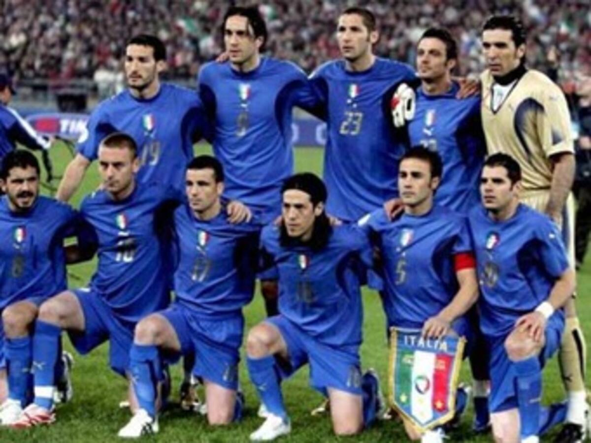 MUNDIAL / Italia alista amistosos ante Suiza y México antes de viajar a Sudáfrica