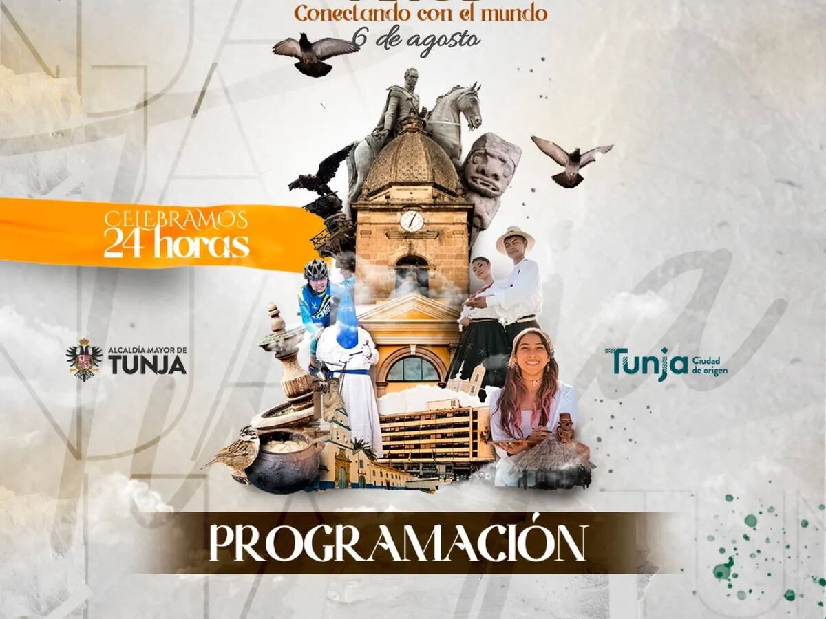Tunja celebra 485 años con 24 horas completas de actividades