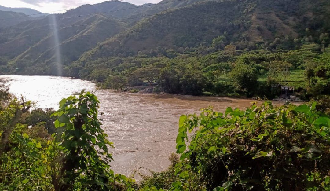 Rescate de mineros en la vereda El Bosque de Neira.