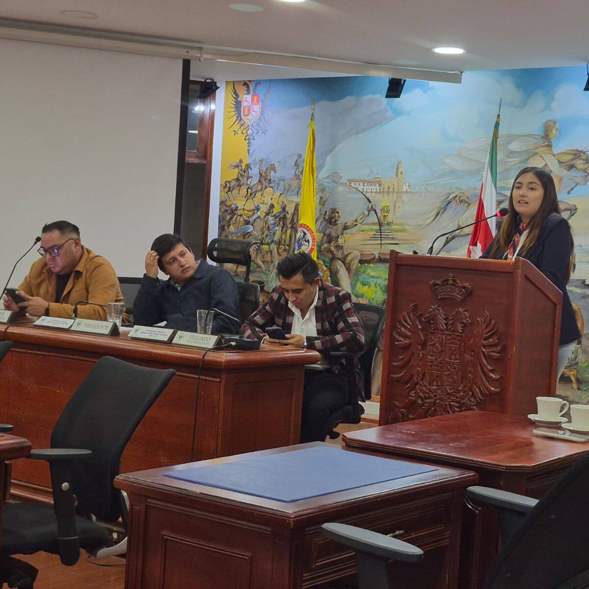 Se instaló primer periodo de sesiones extraordinarias en el Concejo de Tunja