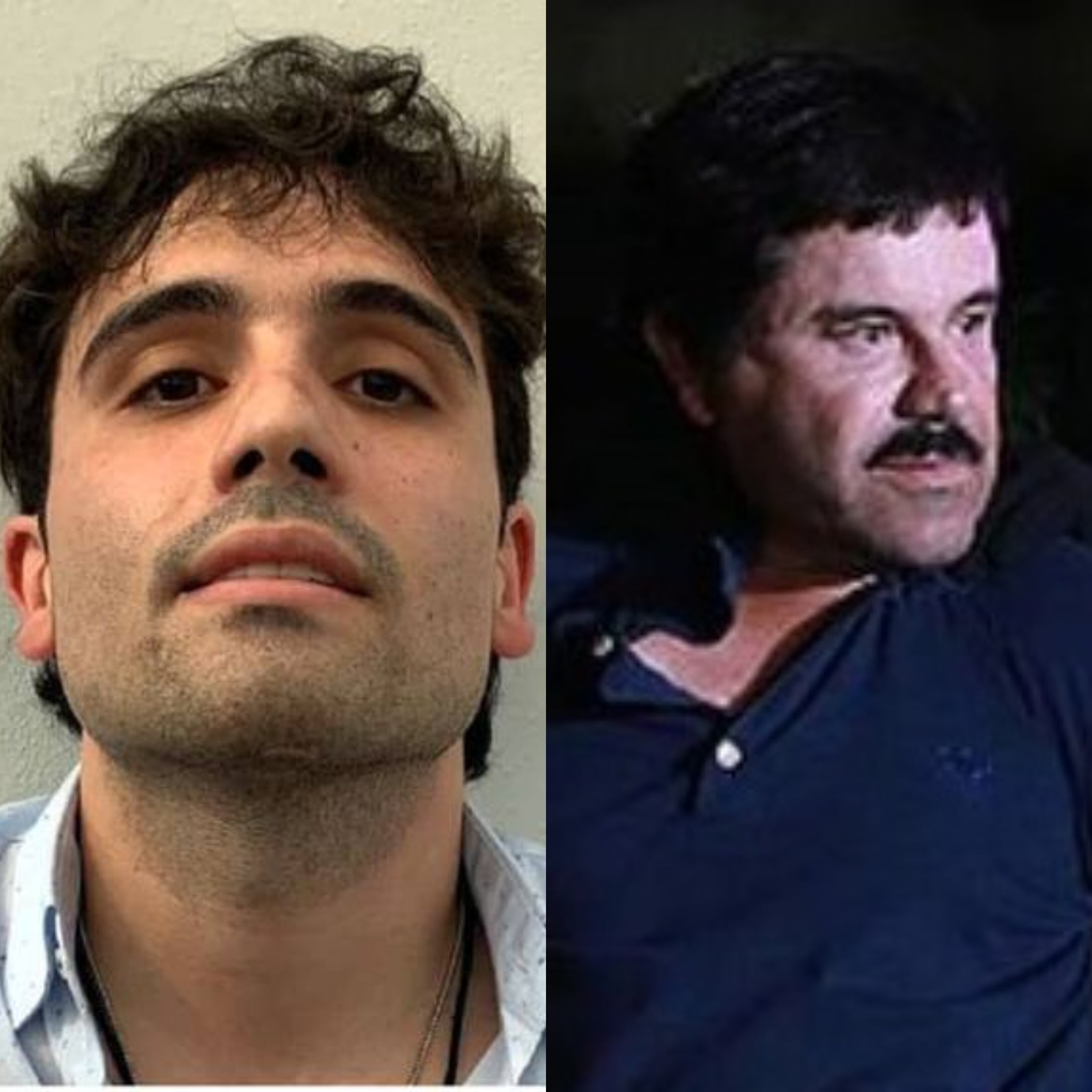 Ovidio y 'Chapo' Guzmán.  Foto: Getty Images