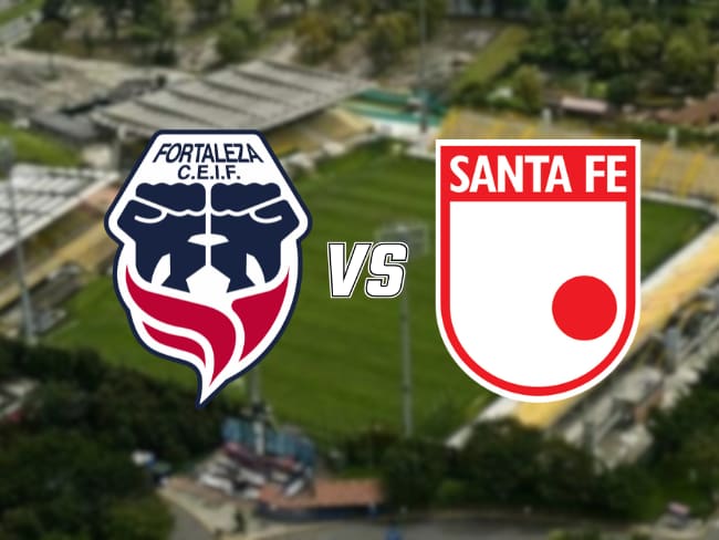 🔴 EN VIVO | Fortaleza vs. Santa Fe: Siga acá la transmisión y el minuto a minuto del partido