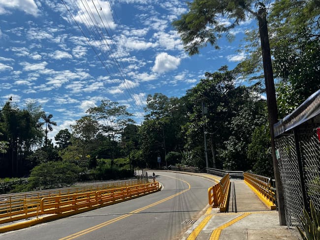 Pasarelas culminadas en San Luis de Gaceno. Foto: Concesión Transversal Sisga