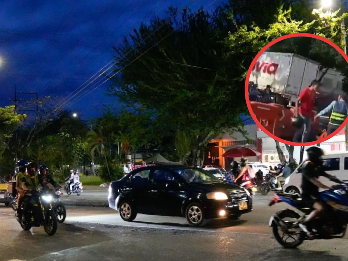 Agredieron a un agente de tránsito porque le pidió usar casco a un motociclista en Ibagué
