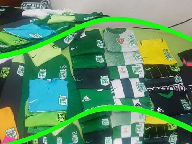 A un joven le hurtaron 65 camisetas del Nacional en su apartamento