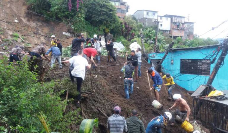 La emergencia por lluvia el 19 de abril dejó más de 300 puntos críticos en Manizales