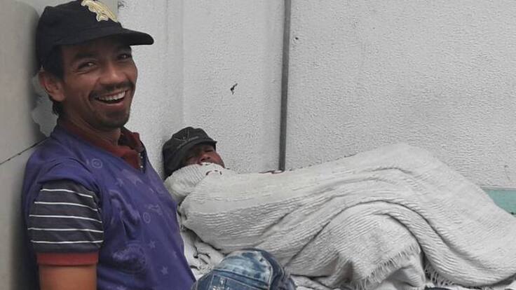 Como viven la navidad los habitantes de calle