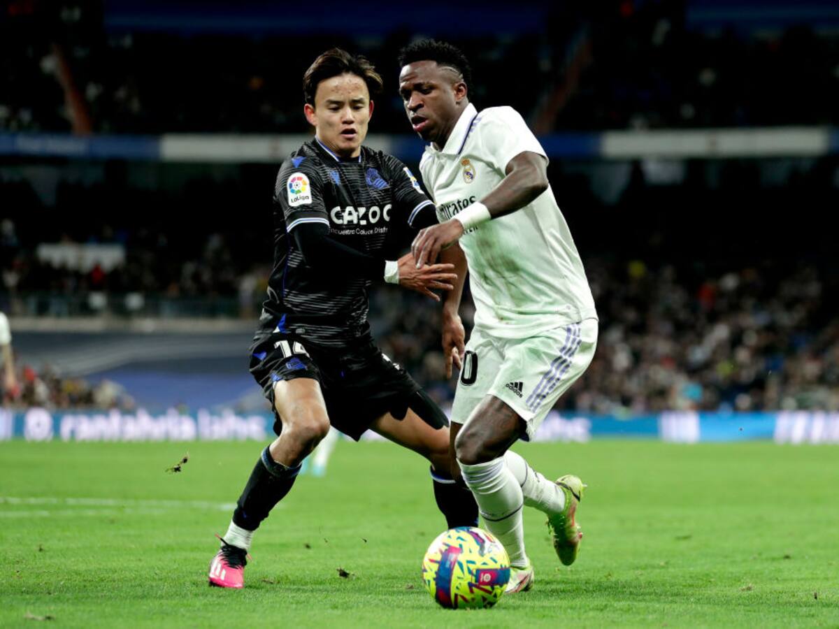 Real Madrid empató con la Real Sociedad y dejó escapar al Barcelona