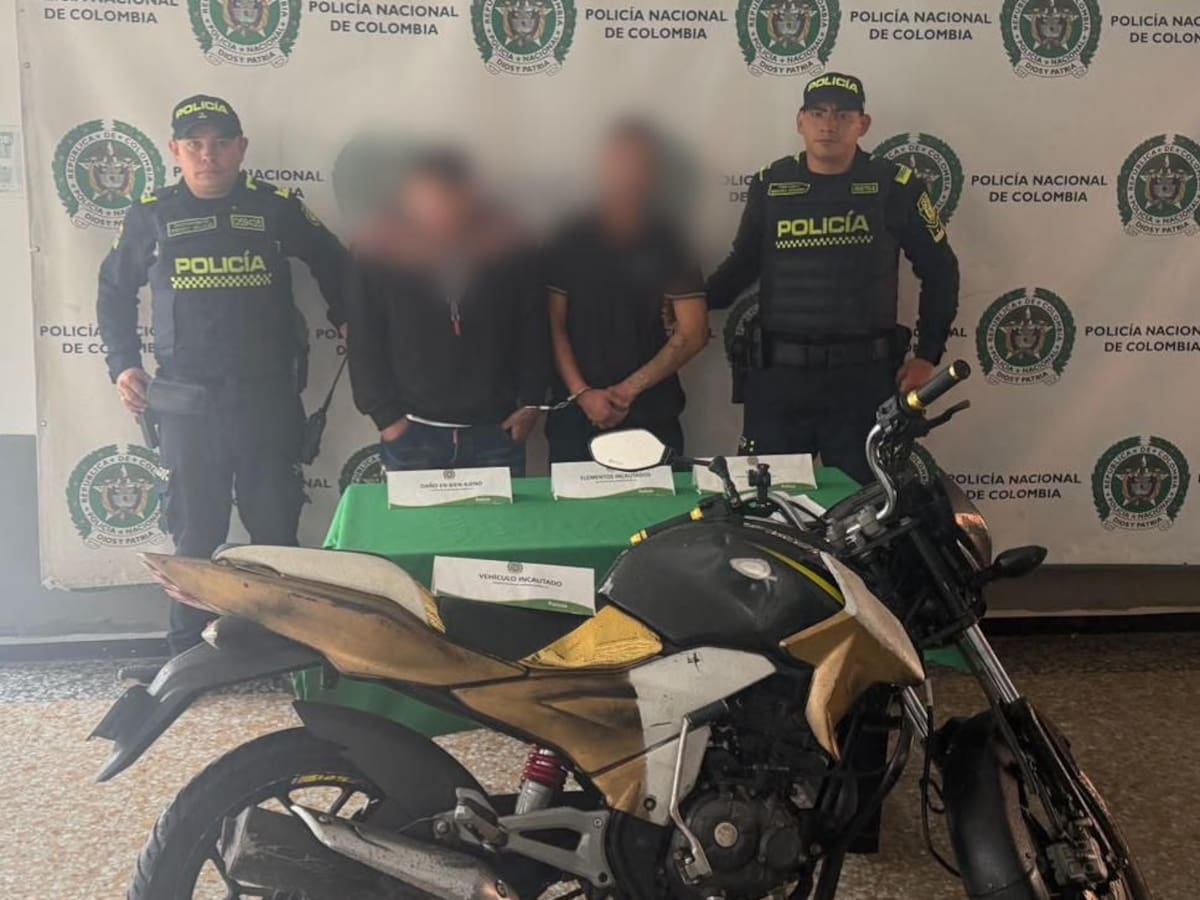 Capturan a ladrones de locales comerciales en el Restrepo: uno de tiene 24 anotaciones por robo