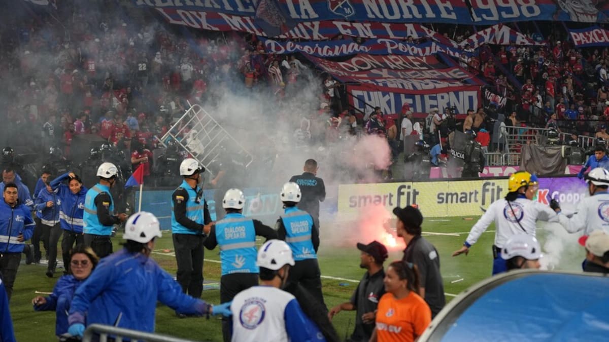 Drástica sanción a Medellín y Nacional por hechos de violencia en la final de Copa Colombia