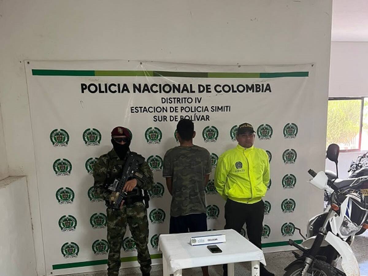 Ejército capturó en Bolívar a ‘El Zurdo’, presunto cabecilla del Clan del Golfo