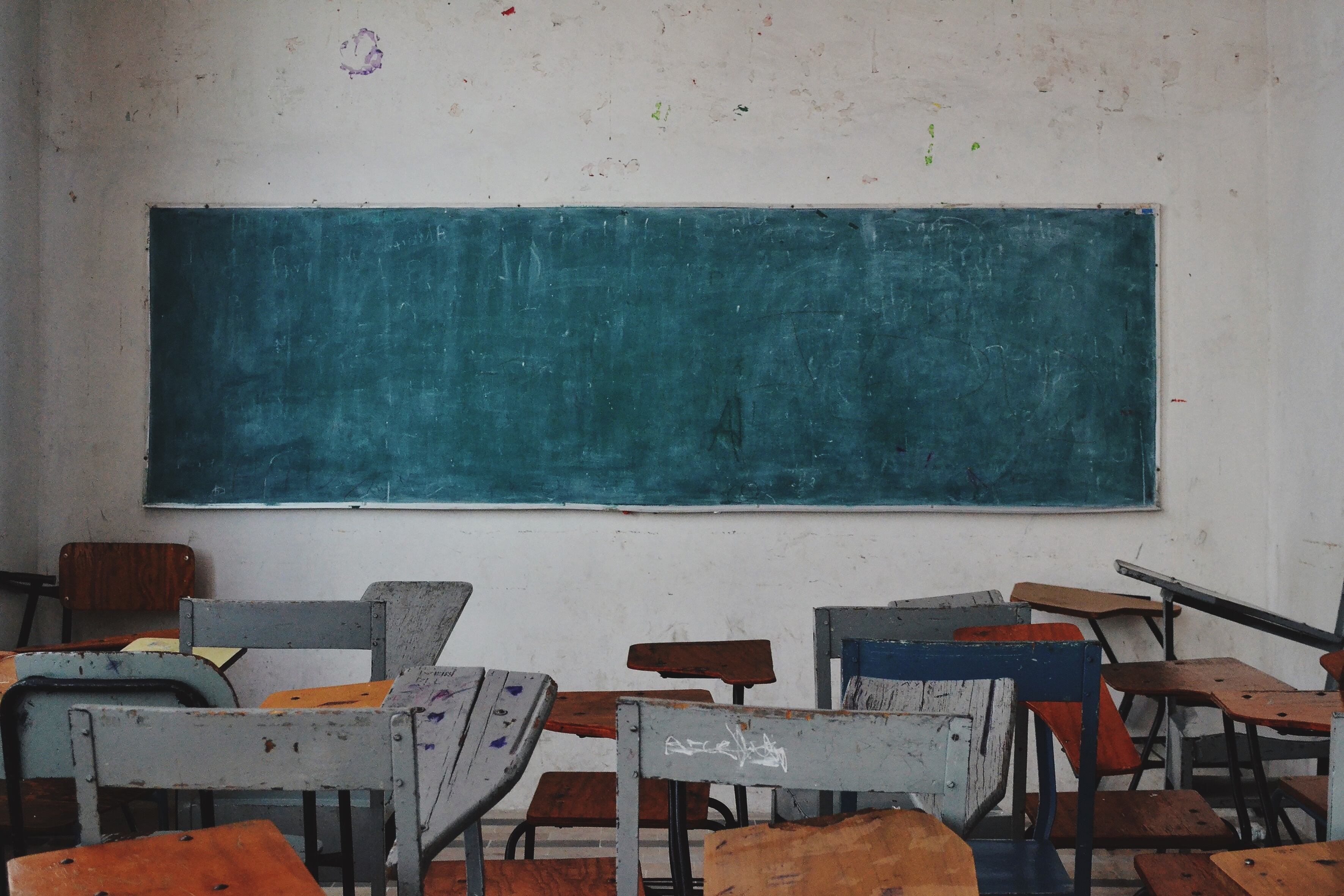 Colegio vacío imagen de referencia. Foto: Getty Images.