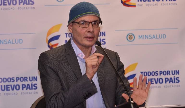 Alejandro Gaviria, ministro de Salud 