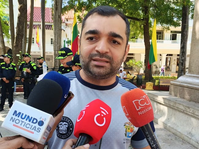 Manuel Berrío, secretario del Interior de Bolívar. // Caracol Radio Cartagena