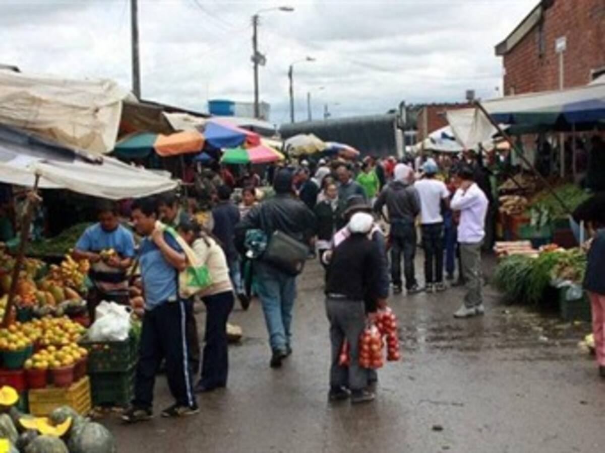 Se descarta por ahora aumento de los precios de los alimentos en Bogotá por paro