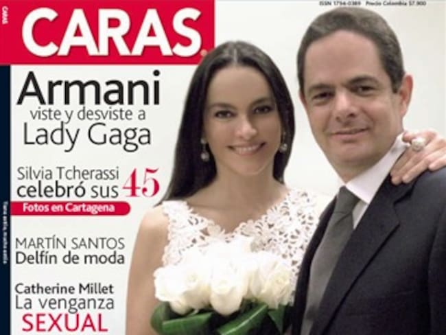 Esta es la foto del matrimonio del ministro del Interior con Luz María Zapata