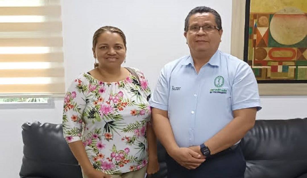 Leonor Palencia y Jairo Torres.