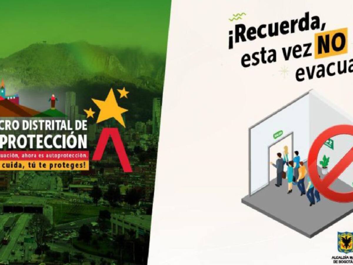 Bogotá se prepara para simulacro de autoprotección en octubre