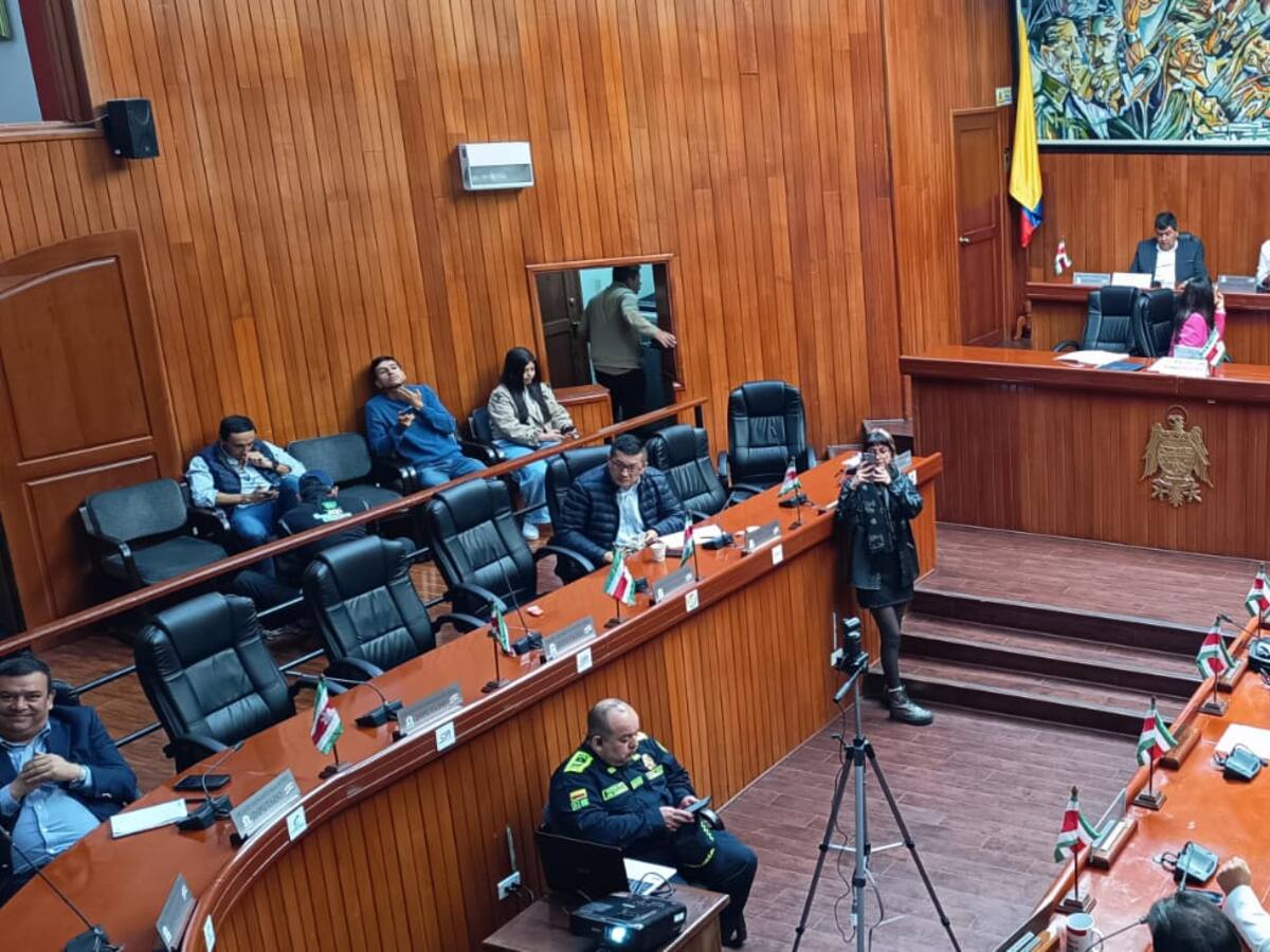 Asamblea de Boyacá entra en sesiones extraordinarias y debatirá varios proyectos
