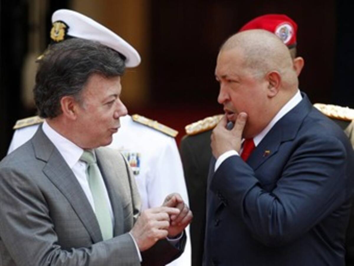 Santos agradece a Chávez colaboración en captura de alias ‘Valenciano’