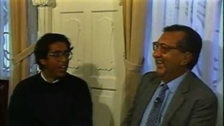 Extractos con Jaime Garzón y Heriberto en Charlas con Pacheco