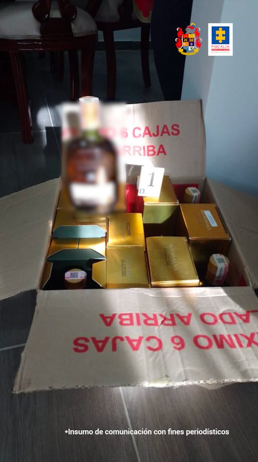 Cae banda distribuidora de licor adulterado en Bogotá