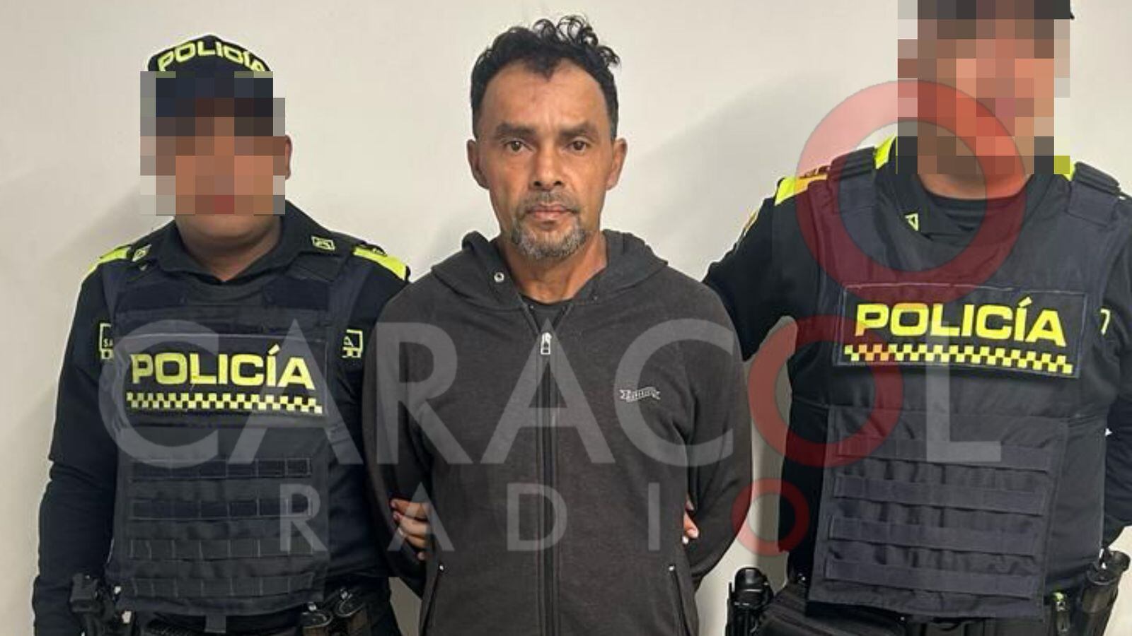 Capturado por el delito de homicidio. / Foto: Cortesía Policía.
