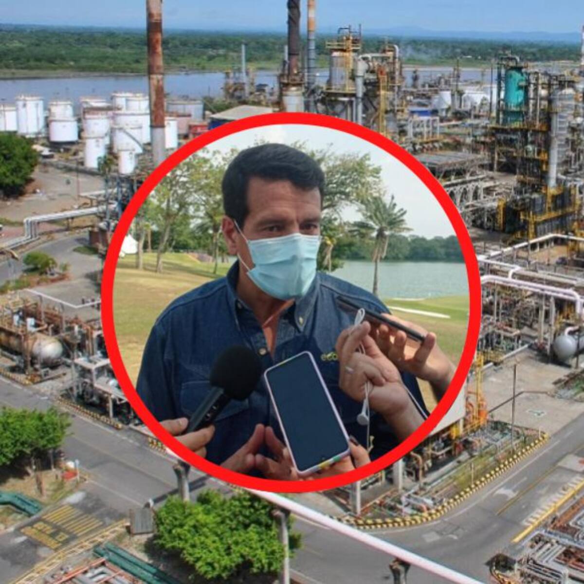Presidente de Ecopetrol insiste en importancia de la Refinería