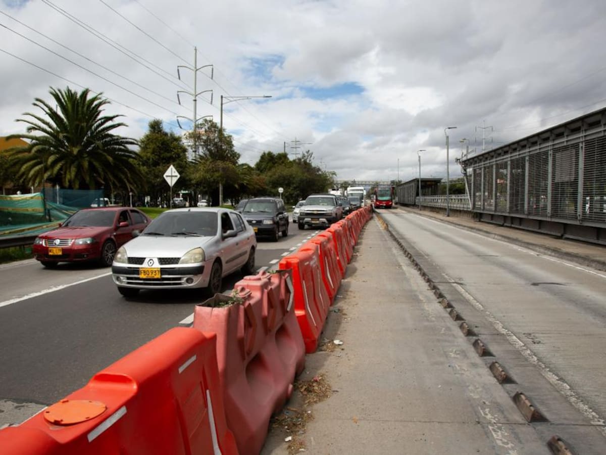 En Bogotá comienzan los trabajos para quitar los “maletines” de la Autopista Norte