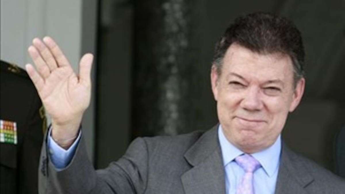 Termina reunión entre Santos y el presidente de Chile