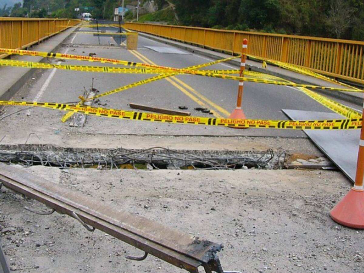 Este martes, cierres intermitentes en el puente de Cajamarca, Tolima