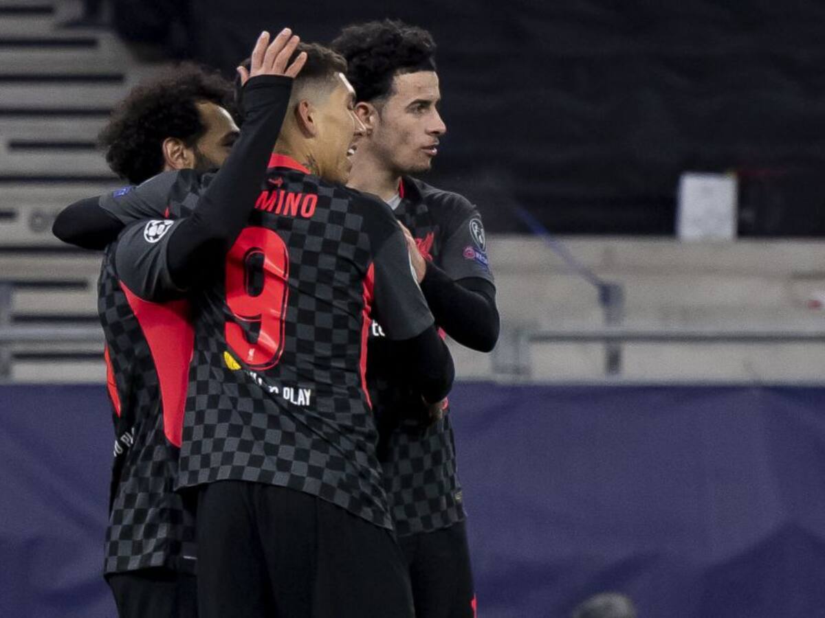 Liverpool dio un golpe de autoridad ante el Leipzig en Liga de Campeones