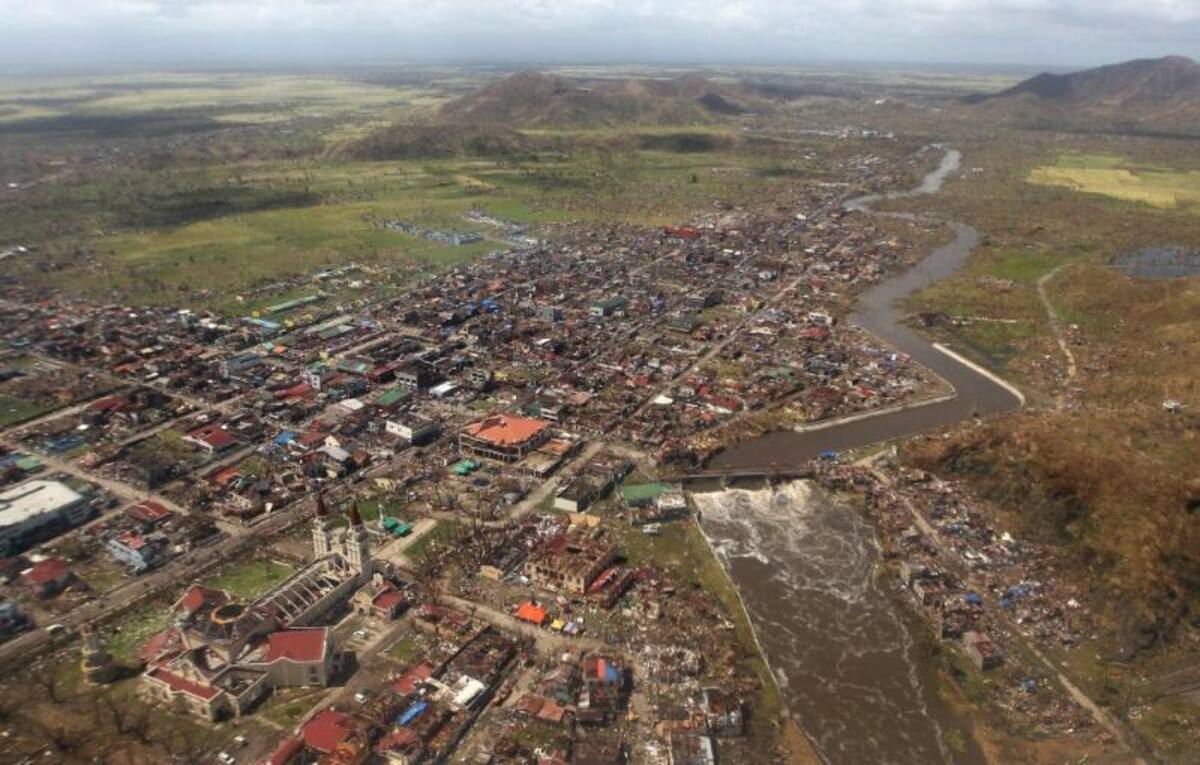 Aspectos de las zonas devastadas por el tifón que durante el fin de semana azotó a Filipinas, hecho que movió a la comunidad internacional a enviar ayuda a millones de afectados.