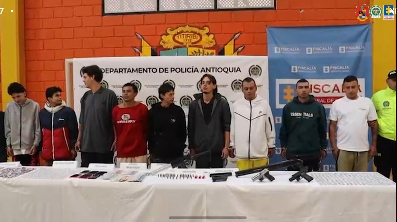 Capturan a 15 personas que estarían vinculadas a ola de homicidios en el suroeste antioqueño