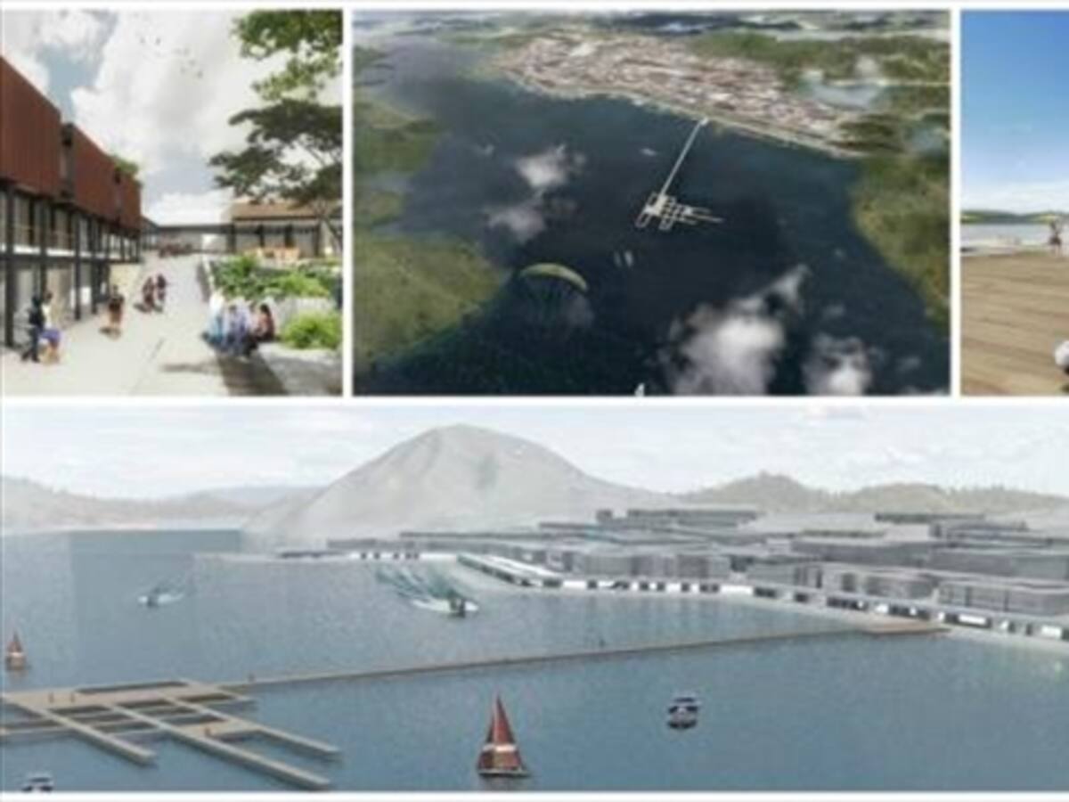Guatapé, tendrá nuevo malecón, un kilómetro de playas y muelle flotante