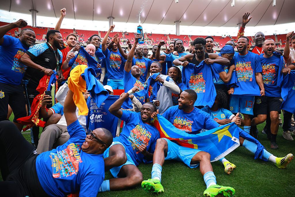 Congo celebra su clasificación al Mundial 2026 / Getty Images