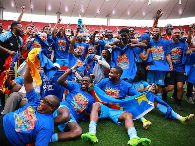 Congo celebra su clasificación al Mundial 2026 / Getty Images