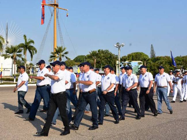 Egresados Escuela Naval de Cartagena celebran 50 años de ingreso