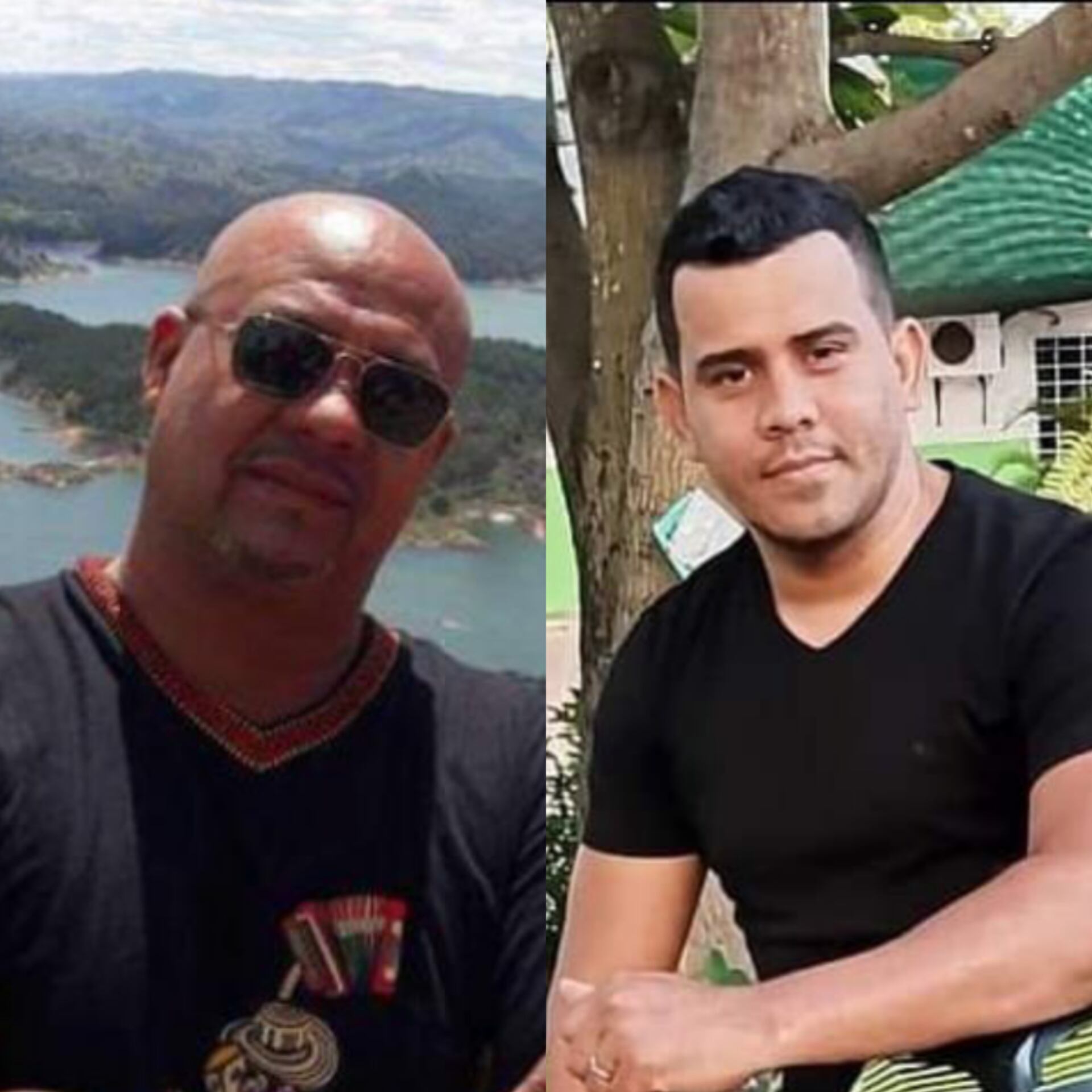 Rector Humberto Jiménez y el docente Edgar Ballestas, quienes murieron por inmersión en el Cabo de la Vela, La Guajira./Secretaría de Educación